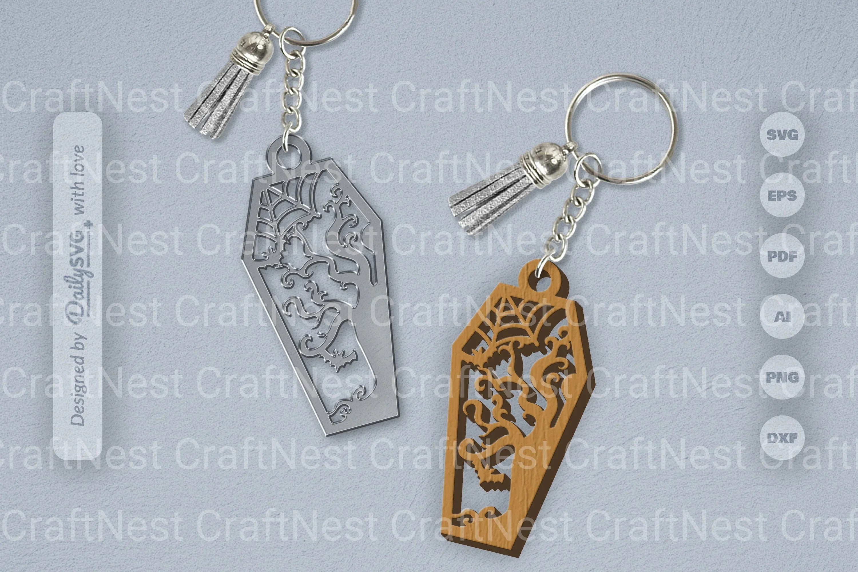 Halloween Coffin SVG Bundle