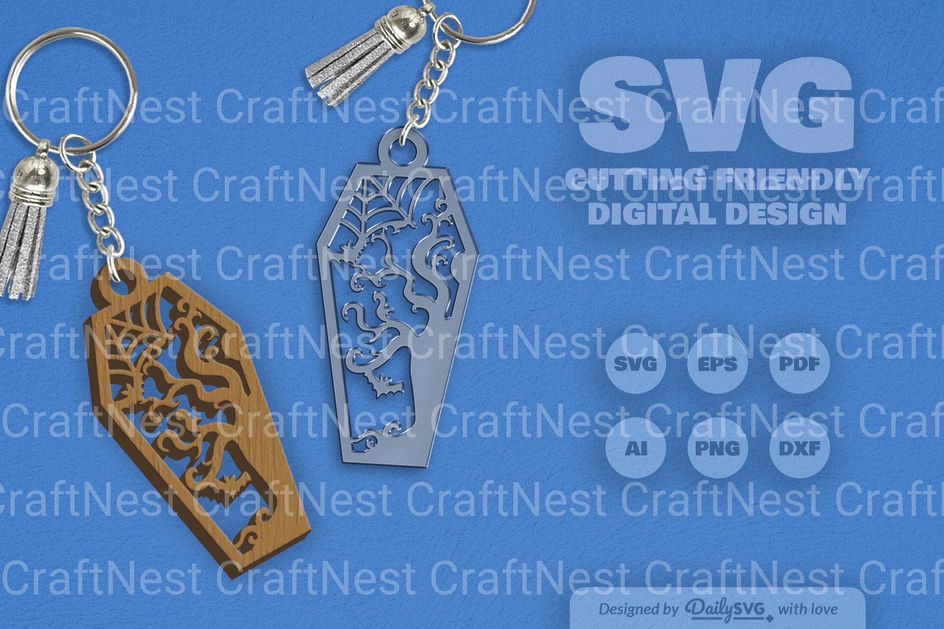 Halloween Coffin SVG Bundle