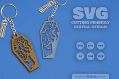 Halloween Coffin SVG Bundle 4 - CraftNest - Digital Crafting and Art