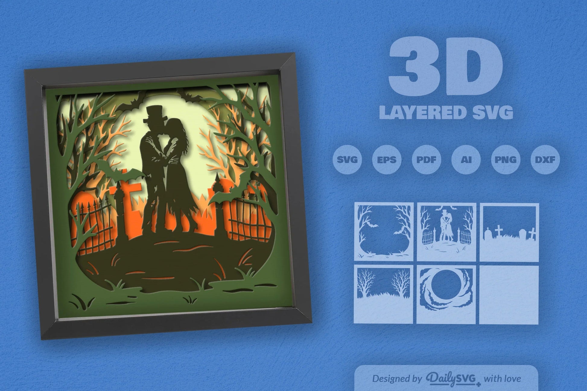 Halloween Couple of Death SVG Bundle - CraftNest - Digital Crafting and Art