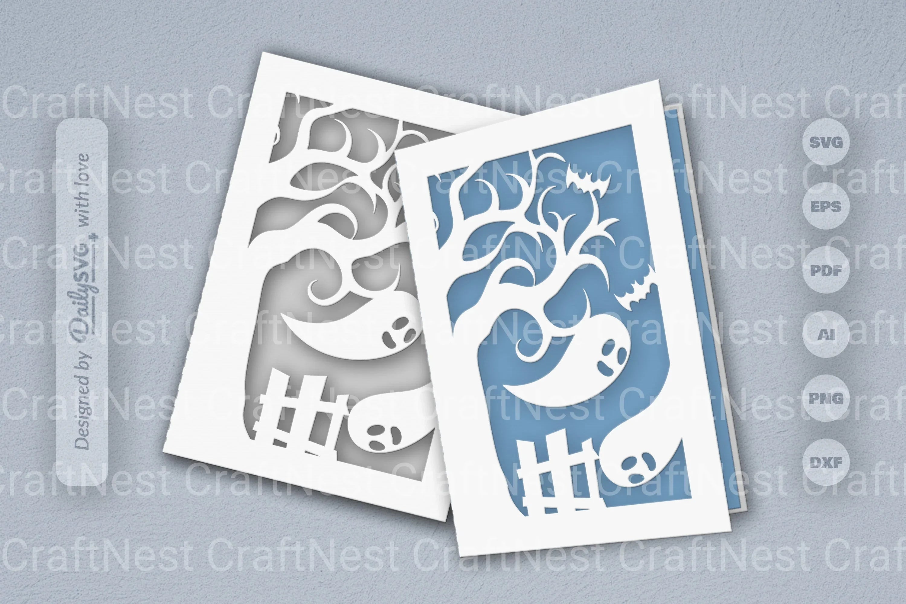 Halloween Cutaway SVG Bundle