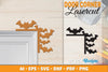 Halloween Door Corner Lasercut SVG Bundle