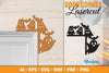 Halloween Door Corner Lasercut SVG Bundle