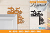 Halloween Door Corner Lasercut SVG Bundle