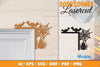 Halloween Door Corner Lasercut SVG Bundle