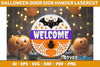 Halloween Door Hanger Sign SVG Bundle