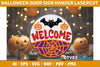 Halloween Door Hanger Sign SVG Bundle
