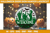 Halloween Door Hanger Sign SVG Bundle