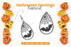 Halloween Earring Laser Cut SVG Bundle