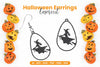 Halloween Earring Laser Cut SVG Bundle Clipart