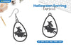 Halloween Earring Lasercut SVG Bundle Clipart
