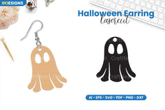 Halloween Earring Lasercut SVG Bundle - Clipart Bundle - CraftNest - Digital Crafting and Art