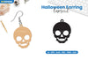 Halloween Earring Lasercut SVG Bundle Clipart