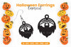Halloween Earrings Laser Cut SVG Bundle