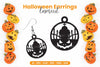 Halloween Earrings Laser Cut SVG Bundle
