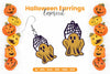 Halloween Earrings Lasercut SVG Bundle