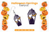 Halloween Earrings Lasercut SVG Bundle