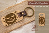 Halloween Face Laser Cut Keychain Bundle