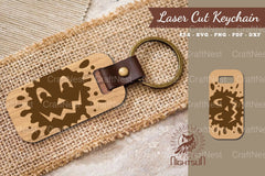 Halloween Face Laser Cut Keychain Bundle - CraftNest - Digital Crafting and Art