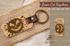 Halloween Face Laser Cut Keychain Bundle