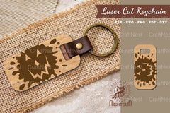 Halloween Face Laser Cut Keychain Bundle - CraftNest - Digital Crafting and Art