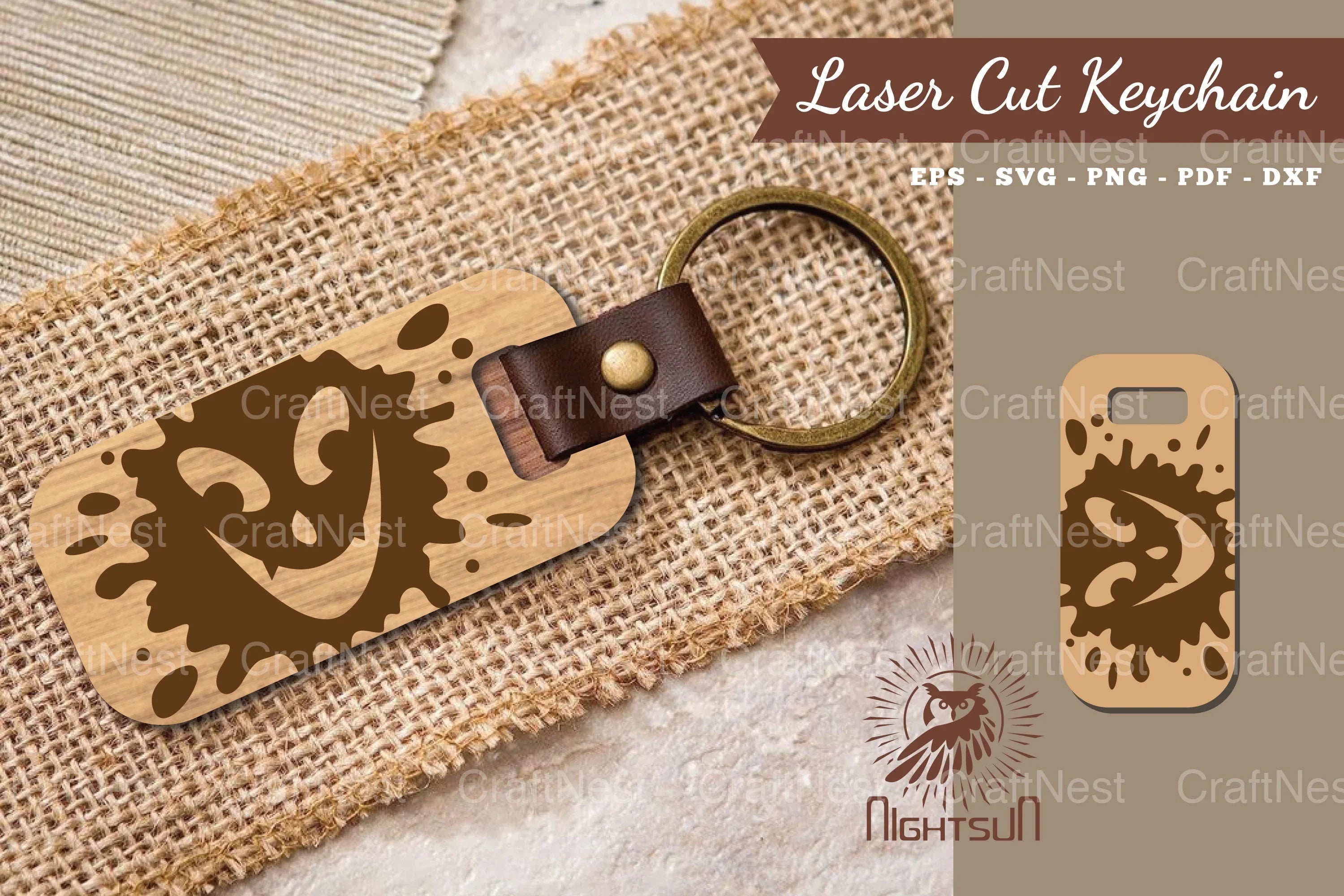 Halloween Face Laser Cut Keychain Clipart Bundle - CraftNest - Digital Crafting and Art