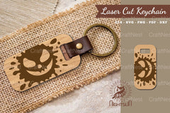 Halloween Face Laser Cut Keychain Bundle - CraftNest - Digital Crafting and Art