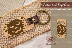 Halloween Face Laser Cut Keychain Bundle - CraftNest - Digital Crafting and Art