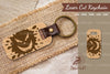 Halloween Face Laser Cut Keychain Bundle