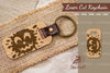 Halloween Face Laser Cut Keychain Bundle