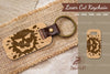 Halloween Face Laser Cut Keychain Bundle