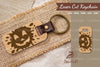 Halloween Face Laser Cut Keychain Bundle
