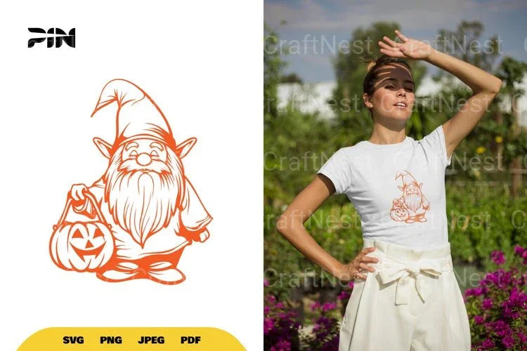 Halloween Gnome SVG Bundle - CraftNest - Digital Crafting and Art