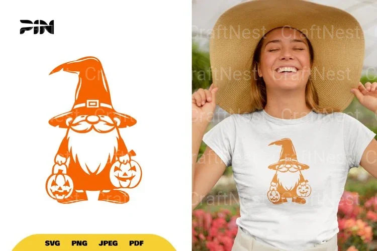 Halloween Gnome SVG Bundle - CraftNest - Digital Crafting and Art