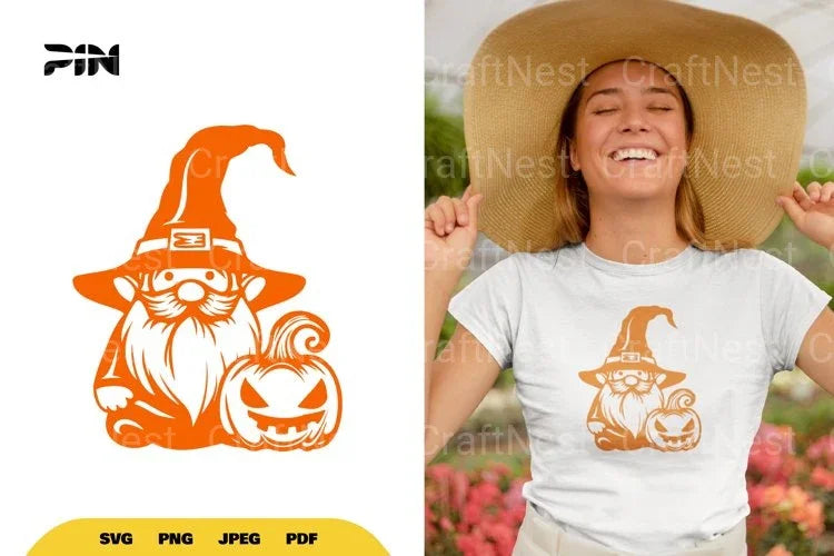 Halloween Gnome SVG Bundle - CraftNest - Digital Crafting and Art