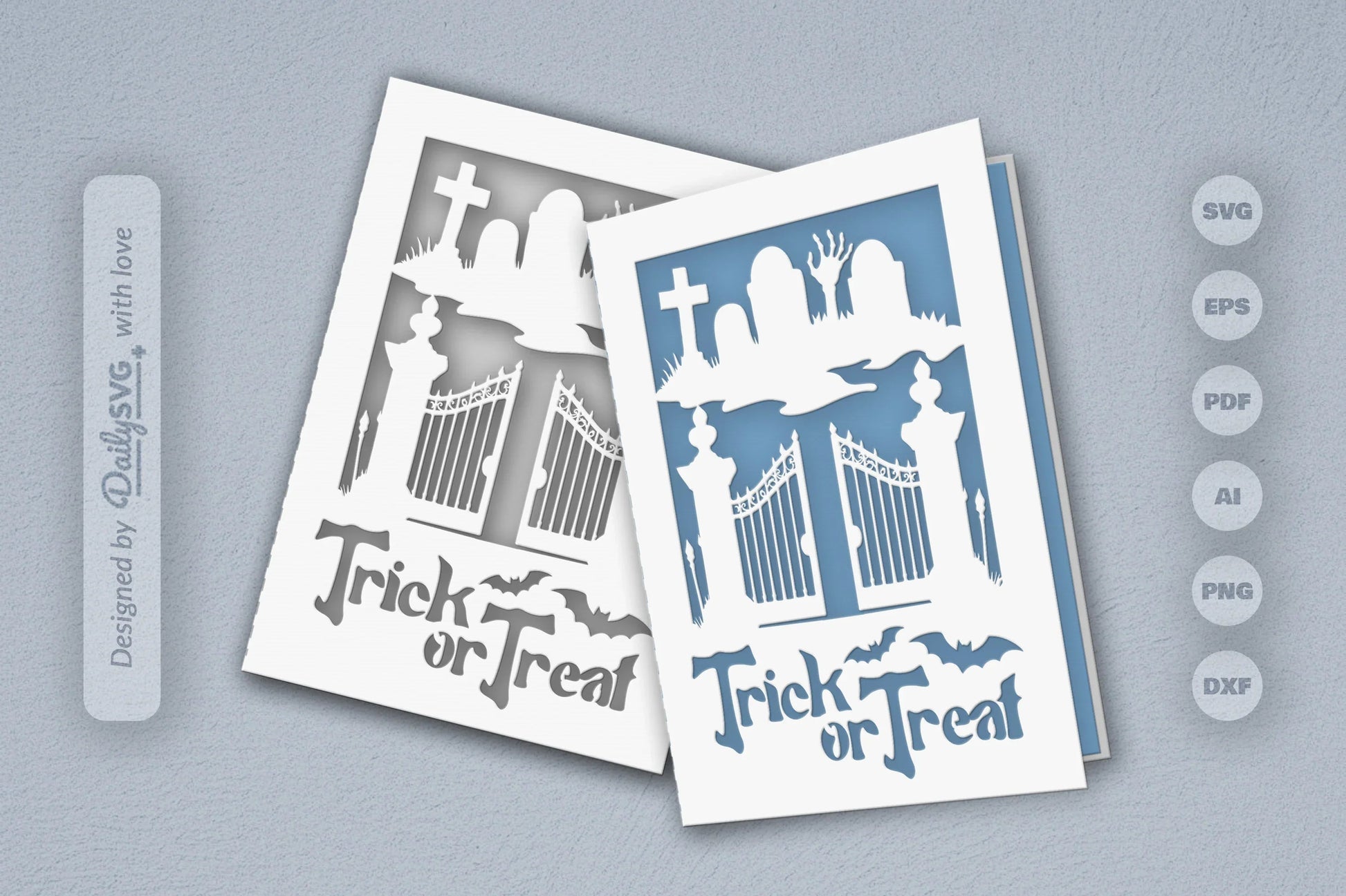 Halloween Papercut SVG Bundle 15 - CraftNest - Digital Crafting and Art