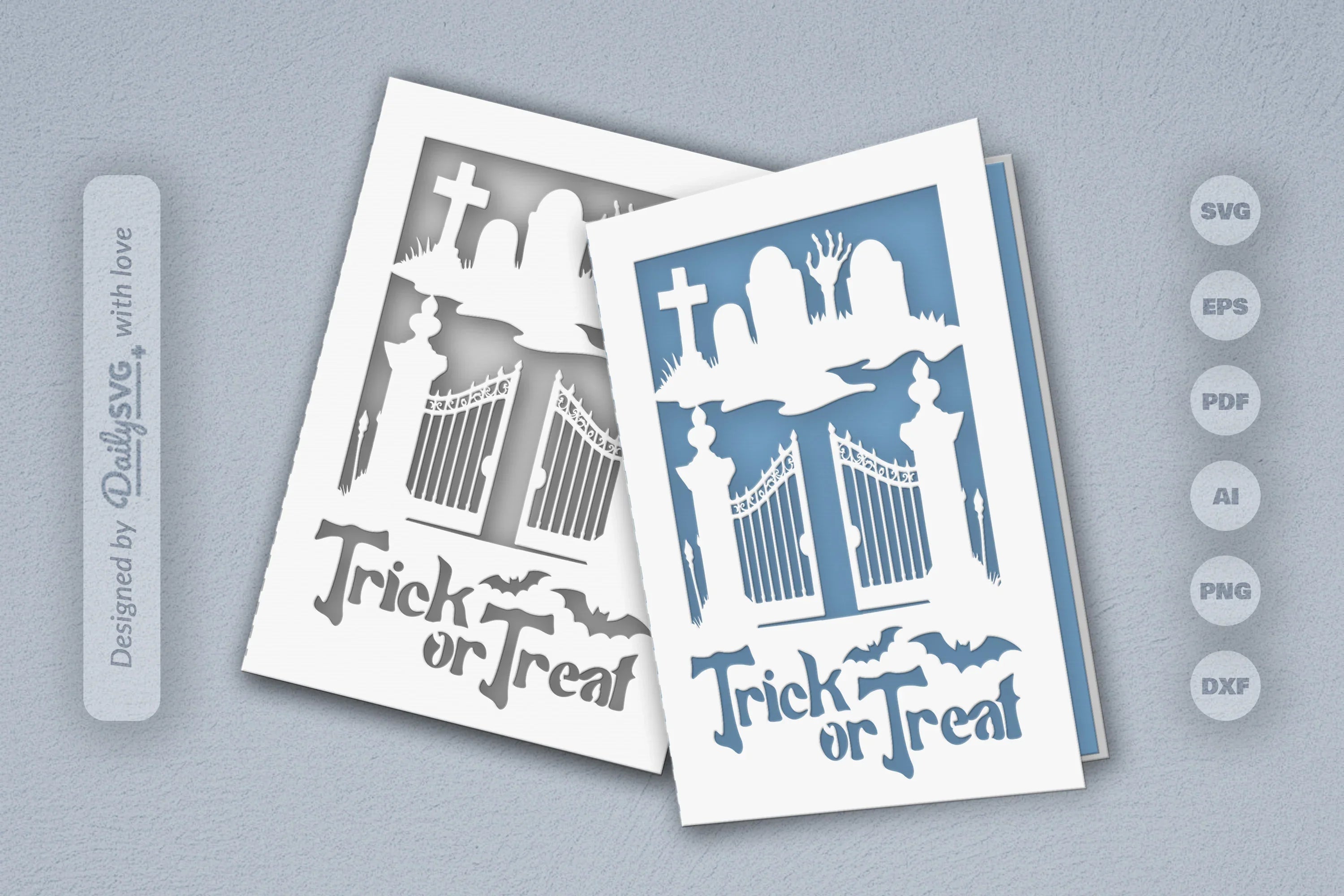 Halloween Papercut SVG Bundle 15 - CraftNest - Digital Crafting and Art