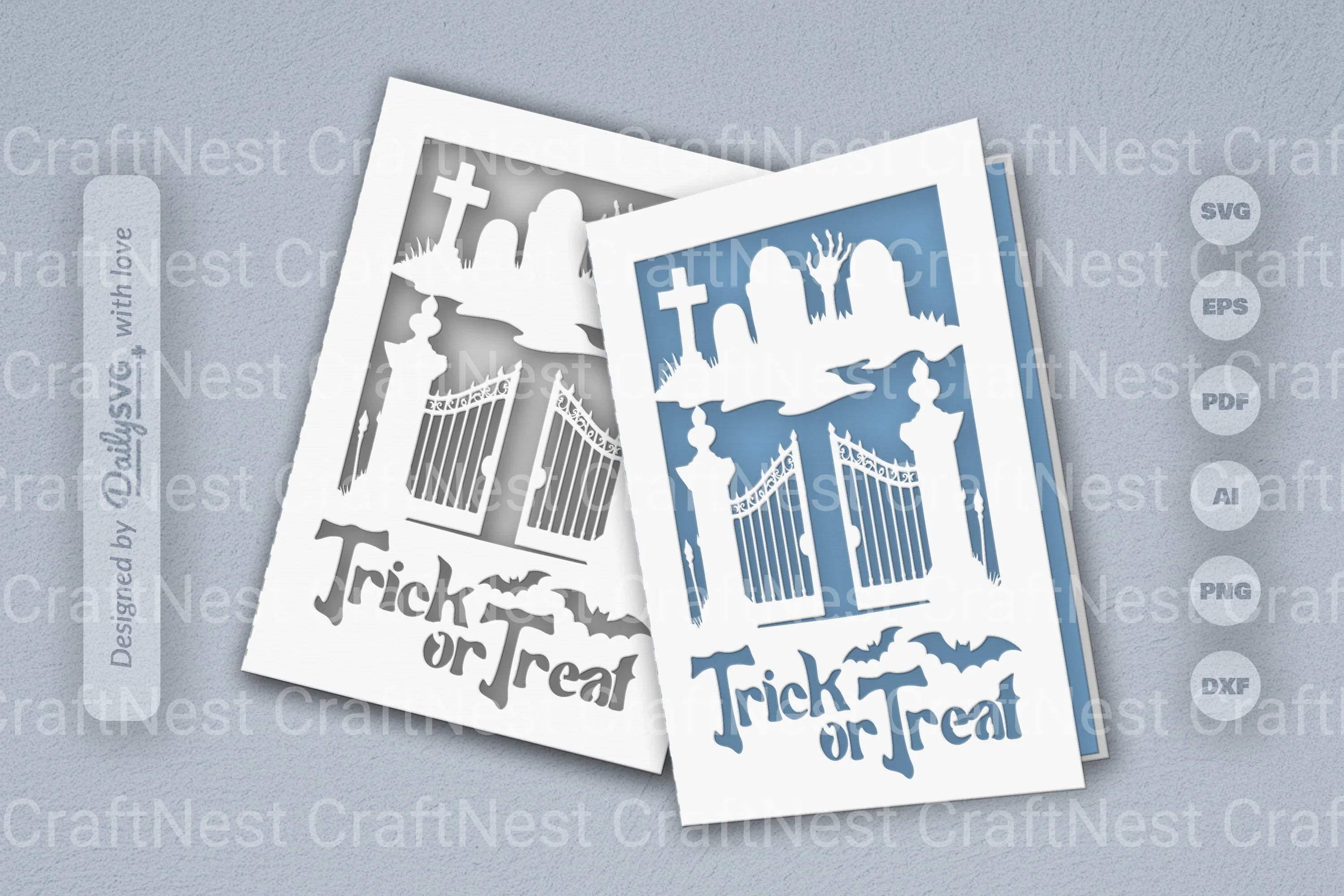 Halloween Papercut SVG Bundle