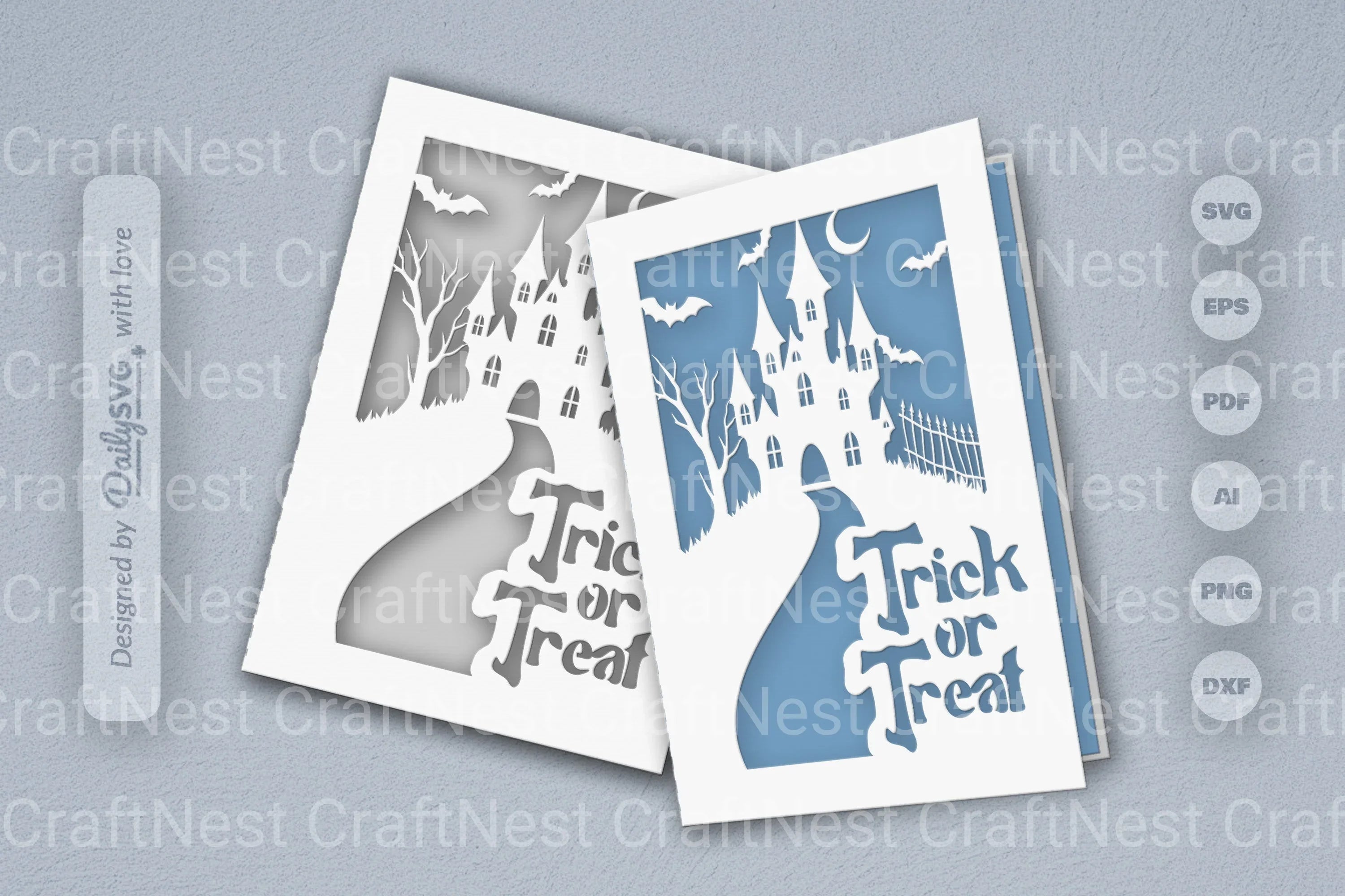 Halloween Papercut SVG Bundle