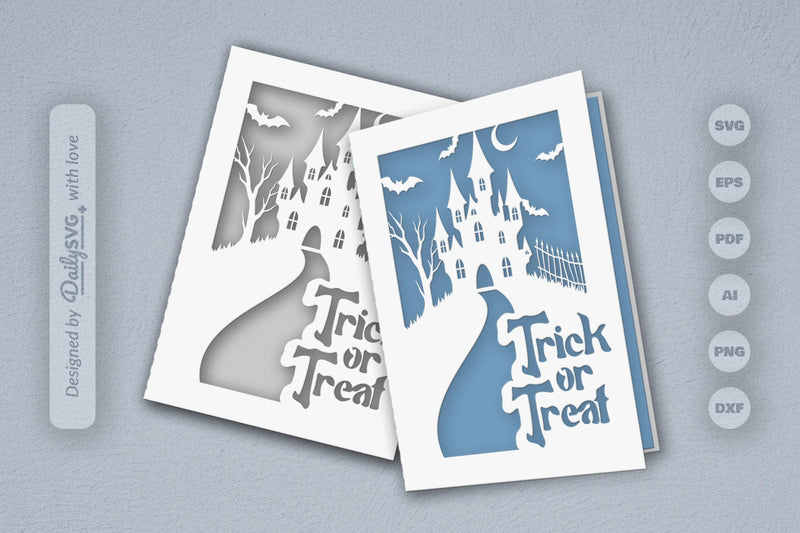 Halloween Papercut SVG Bundle 7 - CraftNest - Digital Crafting and Art