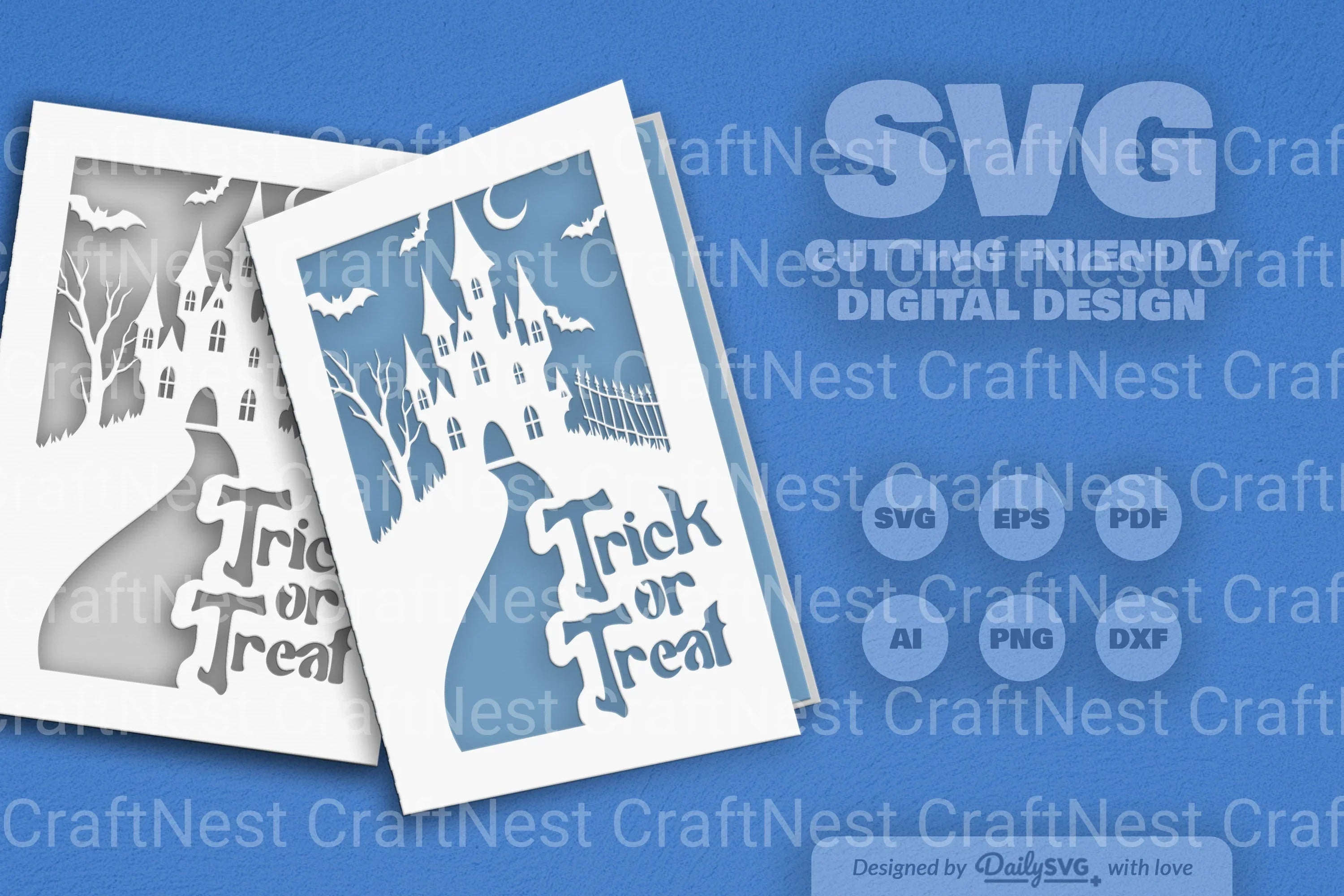 Halloween Papercut SVG Bundle
