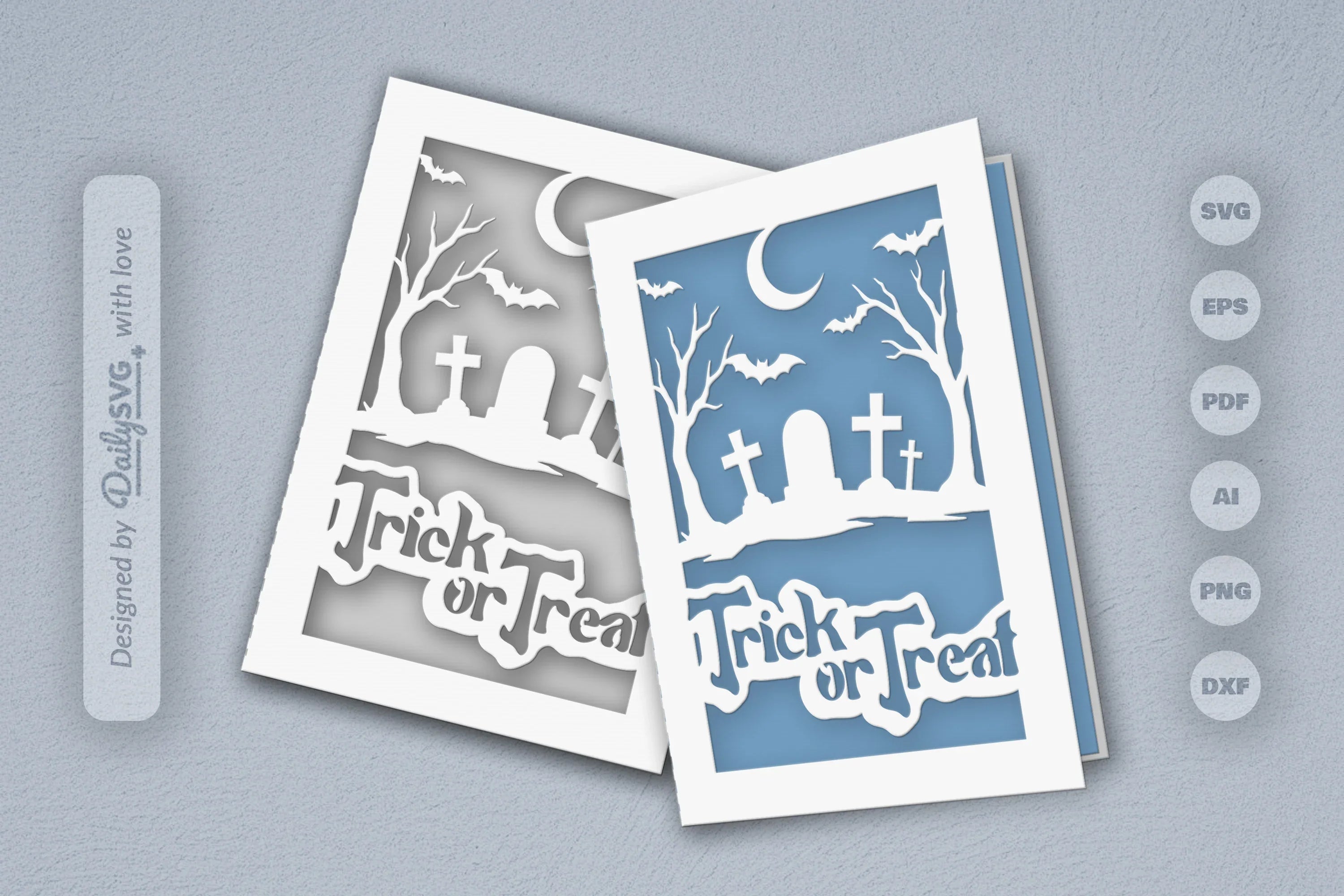 Halloween Papercut SVG Bundle 19 - CraftNest - Digital Crafting and Art