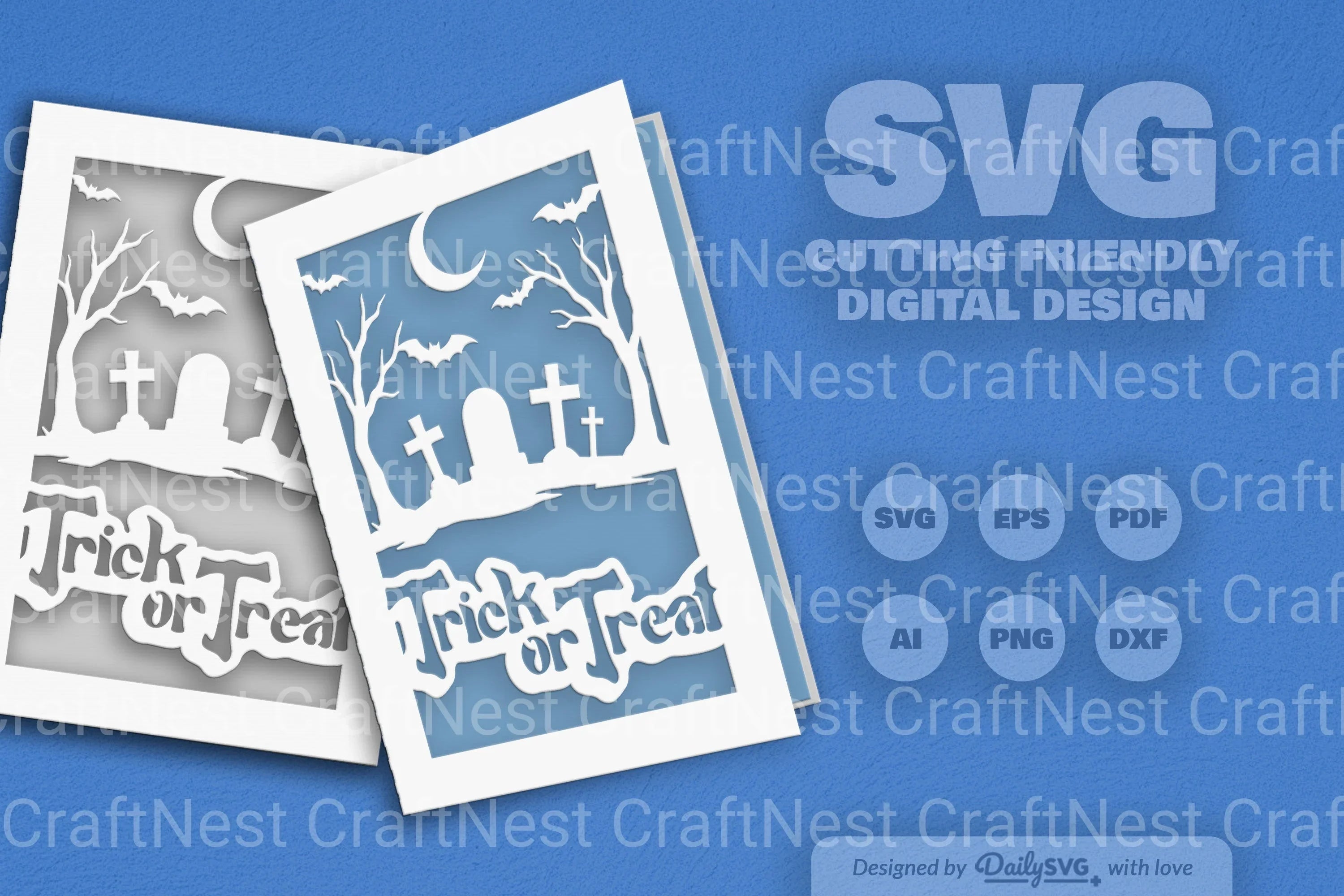 Halloween Papercut SVG Bundle