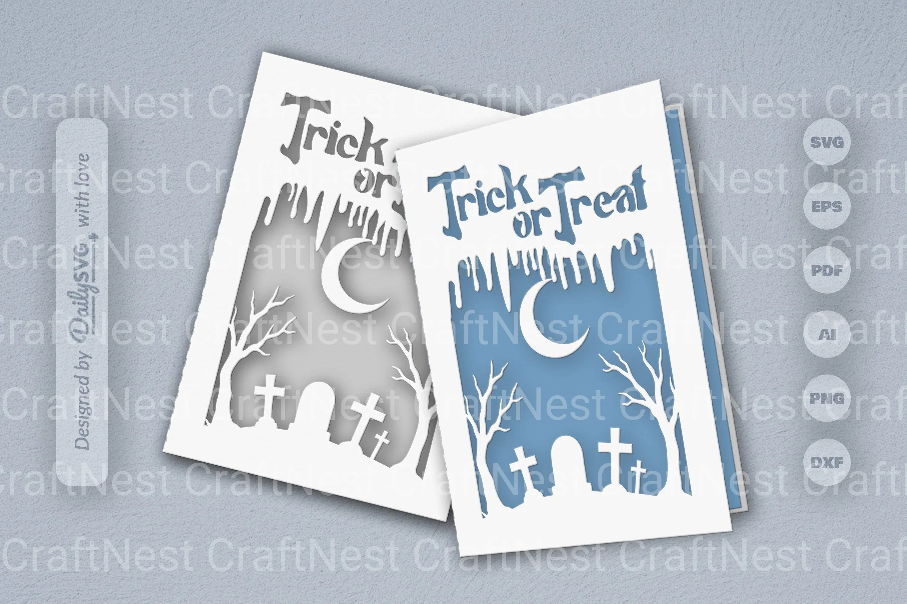Halloween Papercut SVG Bundle