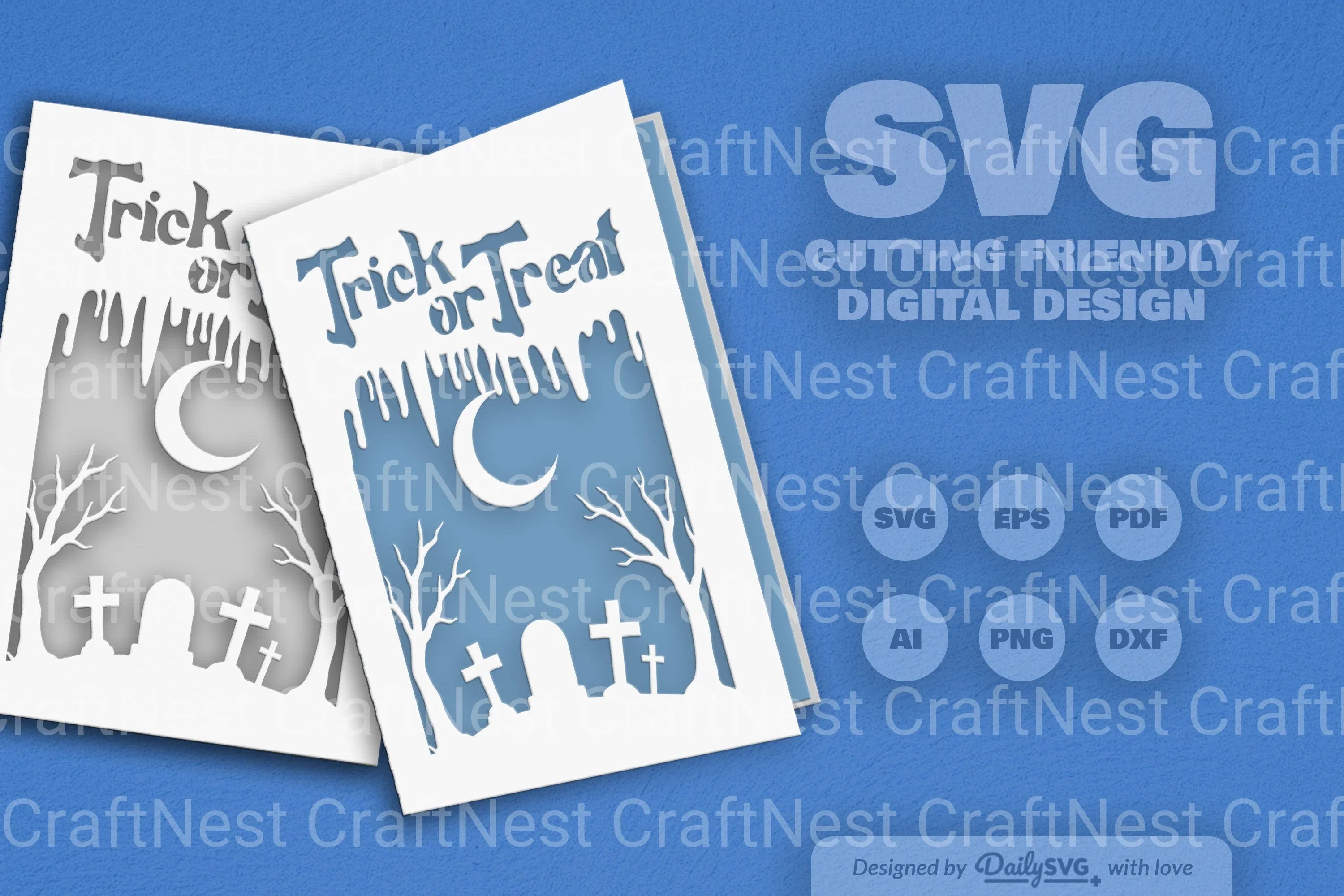 Halloween Papercut SVG Bundle