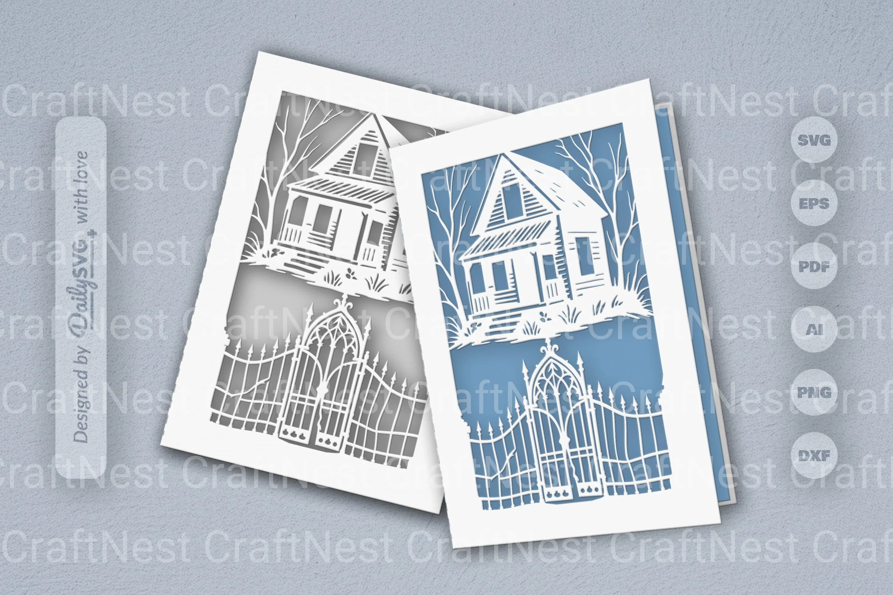 Halloween Papercut SVG Bundle