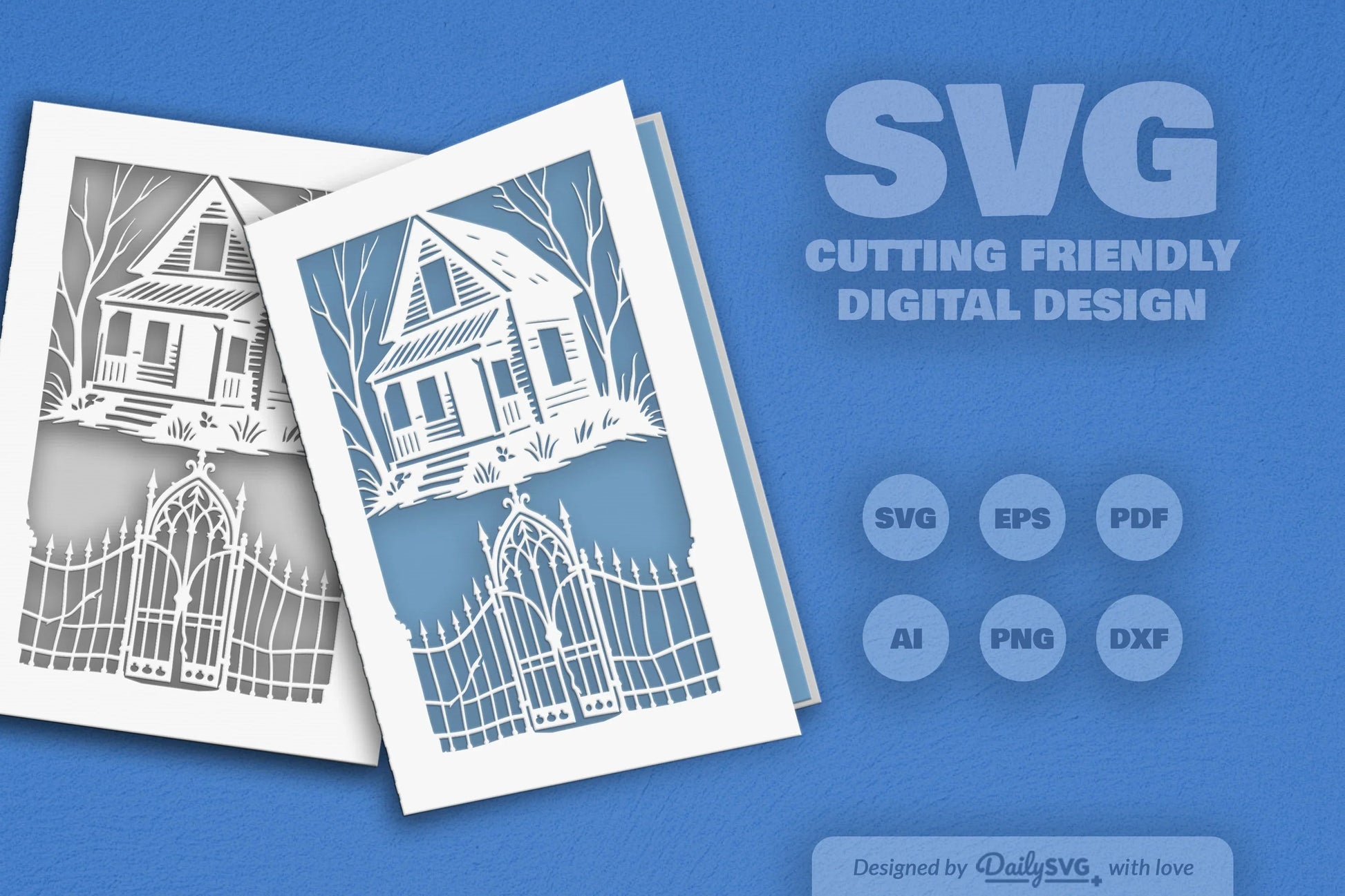 Halloween Papercut SVG Bundle 18 - CraftNest - Digital Crafting and Art