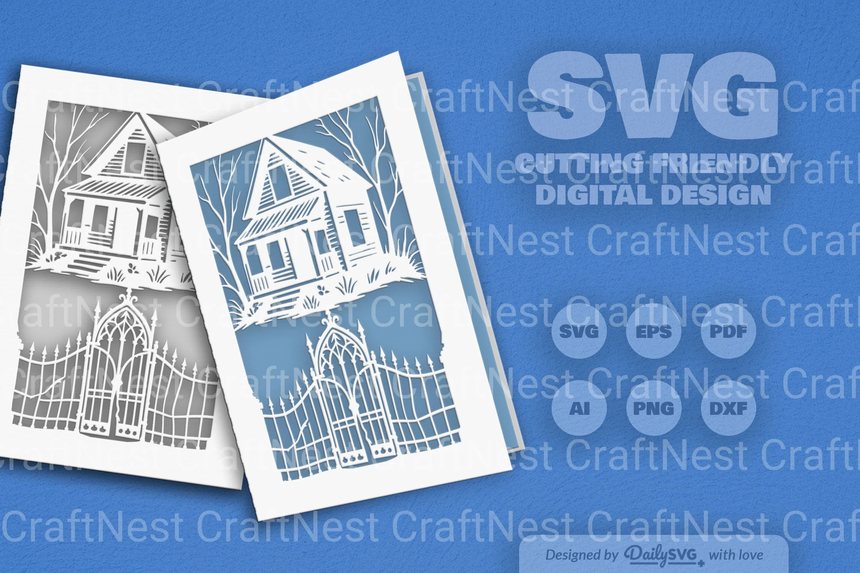 Halloween Papercut SVG Bundle