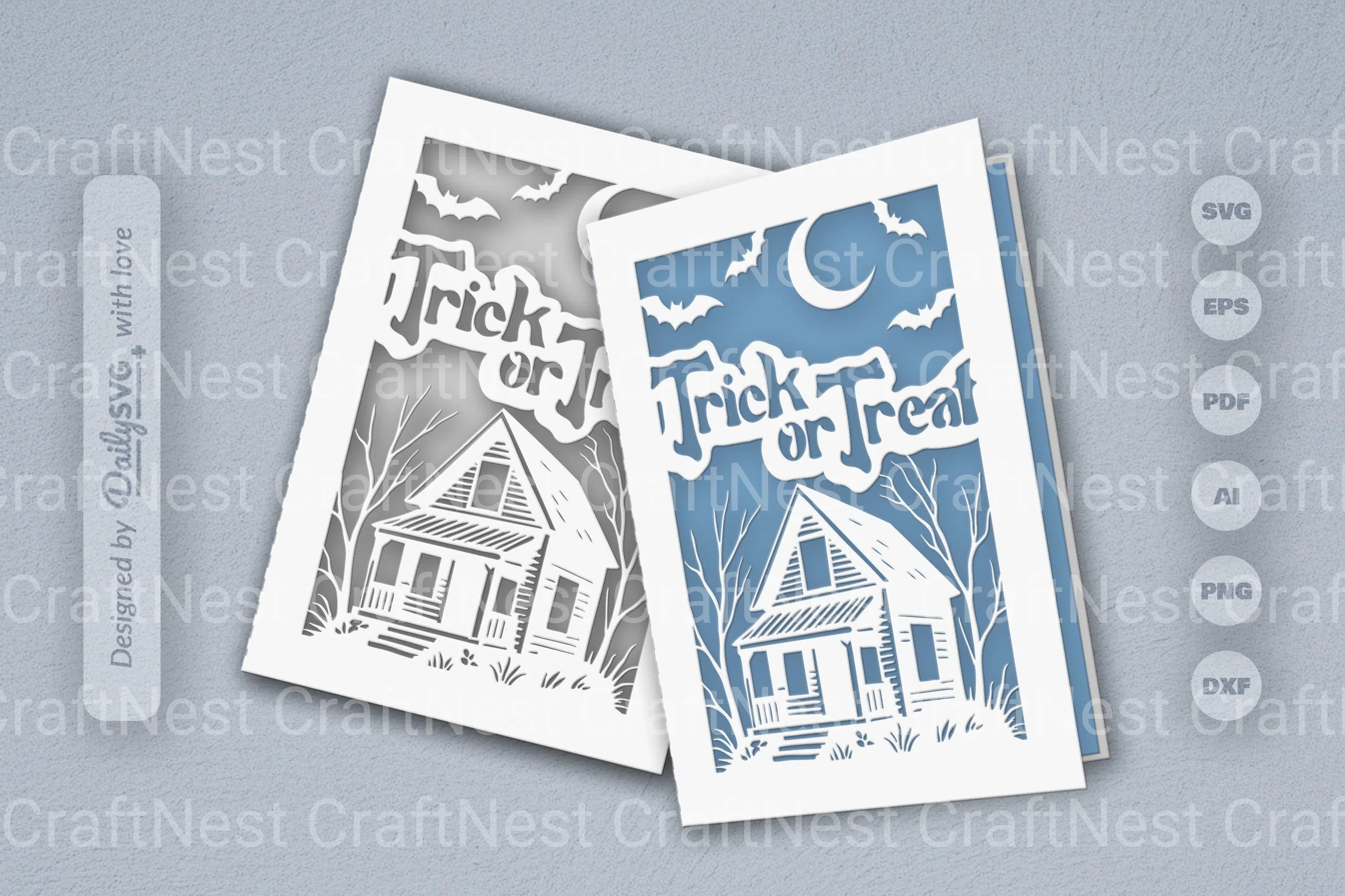 Halloween Papercut SVG Bundle