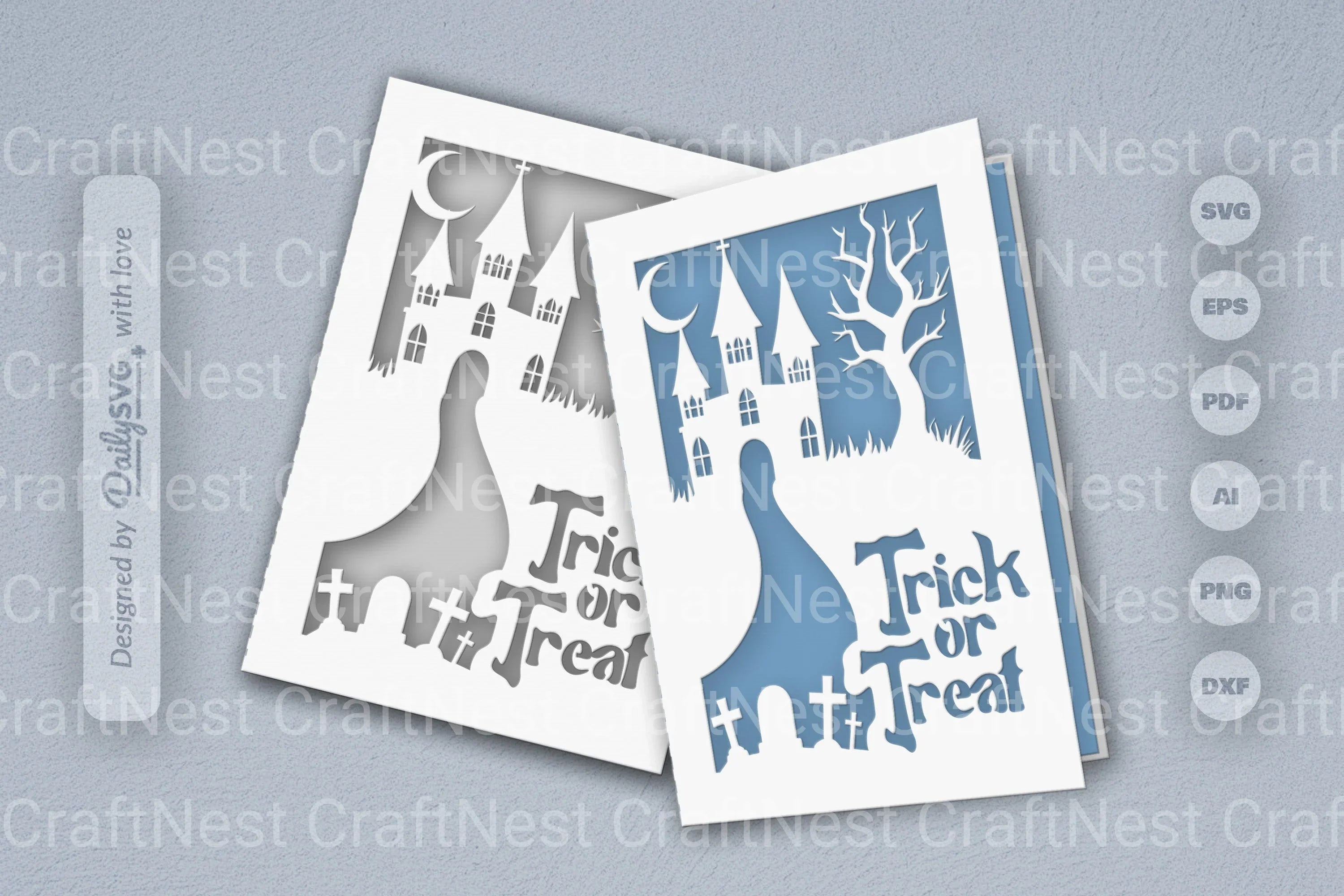 Halloween Papercut SVG Bundle